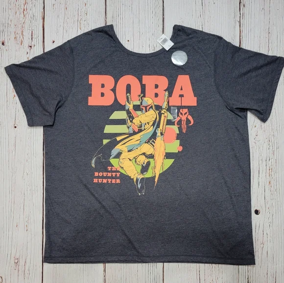 Boba Fett Disney Parks Exclusive T-Shirt - Picture 1 of 6